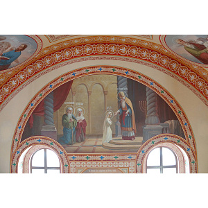 Роспись храма в академическом стиле (площадь от 1000 кв.м)