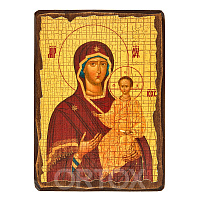 Икона Божией Матери "Одигитрия Смоленская", под старину №2