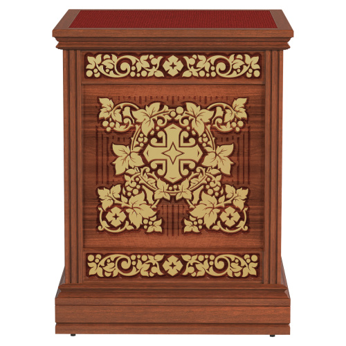 Жертвенник "Суздальский", цвет "кипарис" с золотом (поталь) фото 2