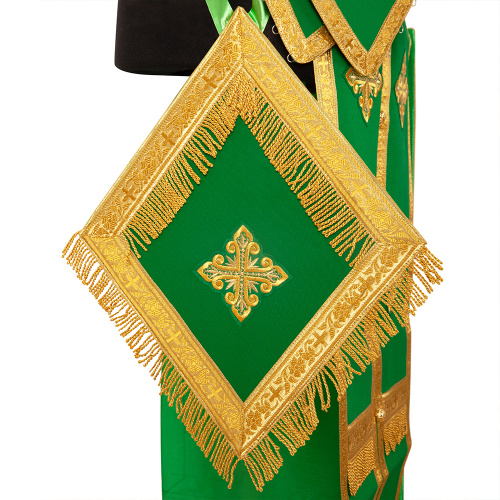 Иерейское облачение греческое зеленое фото 6