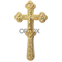 Крест требный латунный, 12x21 см, У-0022