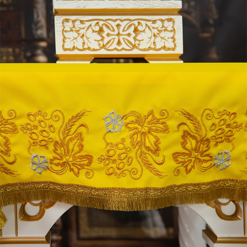 Покрывало на подставку, габардин, вышивка фото 8