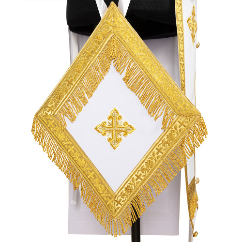 Иерейское облачение греческое белое фото 5