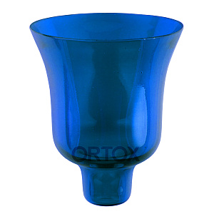 Стаканчик для лампады №4, 7,5х9,3 см (синий)
