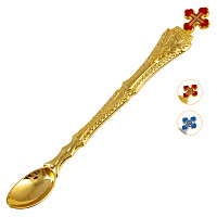 Лжица, цинковый сплав, эмаль, длина 16 см