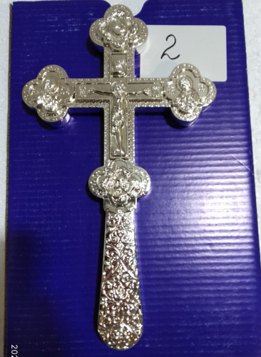 Крест требный латунный, 12x21 см, У-0629 фото 7