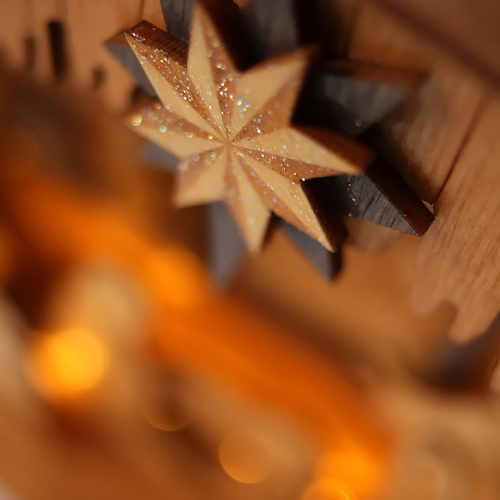 Вертеп "Рождественский" с подсветкой, фанера, 30х20 см фото 7