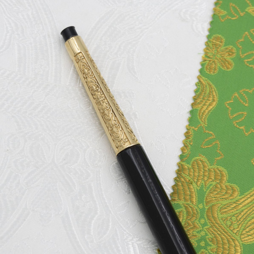 Посох из ювелирного сплава в позолоте с фианитами фото 5