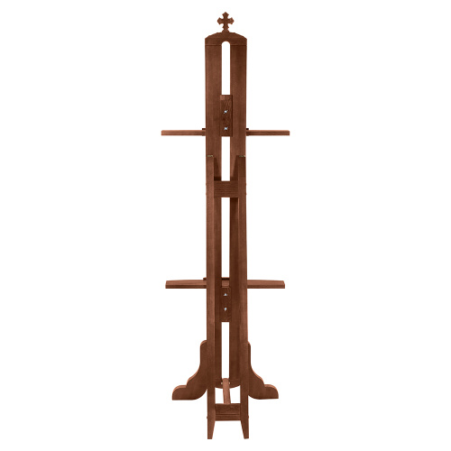 Подставка под храмовую икону "Суздальская", цвет "кипарис", 80х66х254 см фото 5