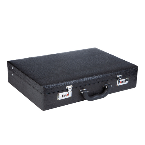 Требный чемодан без наполнения, экокожа, 49,5х34,5х11 см фото 4