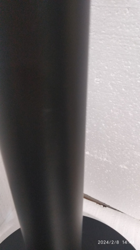 Столбик ограждения солеи металлический, 32х91 см, черный с золотом, У-1073 фото 11