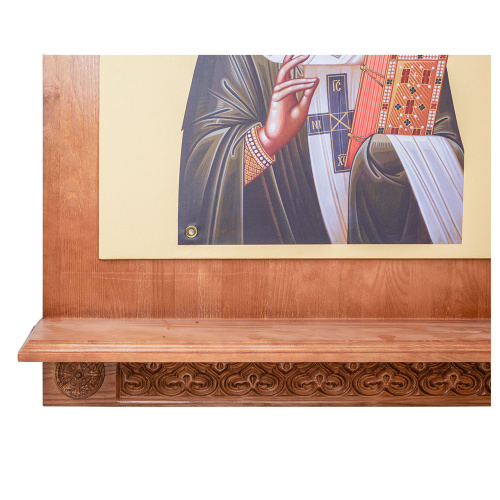 Киот настенный "Ярославский" светлый, 100х16х185 см  фото 5