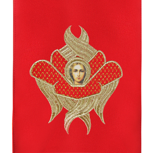 Закладка для Евангелия с вышитым херувимом, 150х13 см фото 4