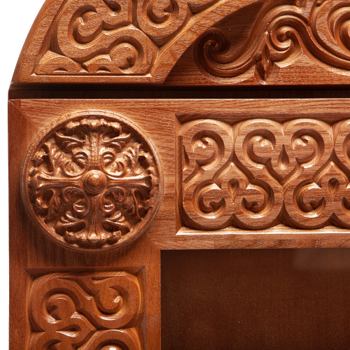 Киот настенный "Ярославский" светлый, 100х16х185 см  фото 10