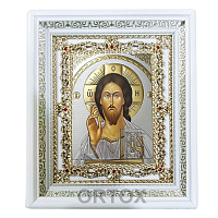 Икона Спасителя, 24х28 см, багетная рамка №5