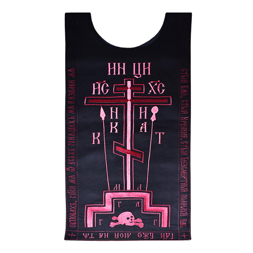 Схима монашеская укороченная с вышивкой шелком фото 2