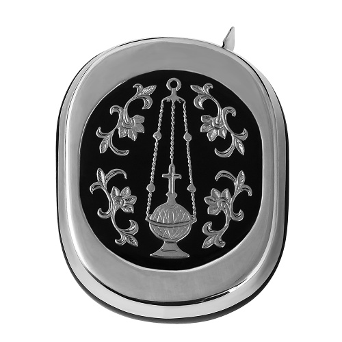 Ладаница из нейзильбера с холодной эмалью, 7,5х5,5х1,8 см фото 2