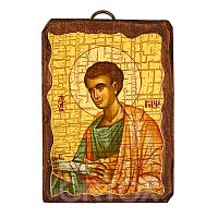 Икона апостола Филиппа, 6,5х9 см, под старину