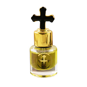 Елей оливковый освященный, 6 мл, с кисточкой (церковное масло)