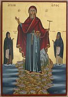 Купить богородица "игумения горы афонской" (афонская), каноническое письмо, сп-1110
