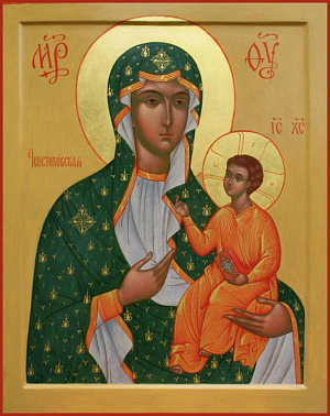 Икона Богородицы Ченстоховская