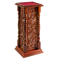 Подставка церковная "Ивановская", цвет "кипарис", 40х40х90 см