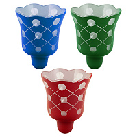 Стаканчик для лампады №5, 7,5х9,3 см