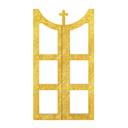 Царские врата для "Суздальского" иконостаса, цвет "золото" фото 2 Царские врата для "Суздальского" иконостаса, цвет "золото" фото 2