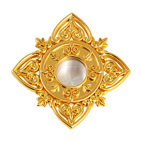 Мощевик врезной, цинковый сплав, Ø 82/21 мм