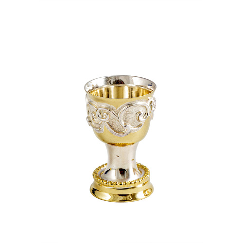 Дароносица "Виноградная лоза" из ювелирного сплава, высота 13,5 см фото 8