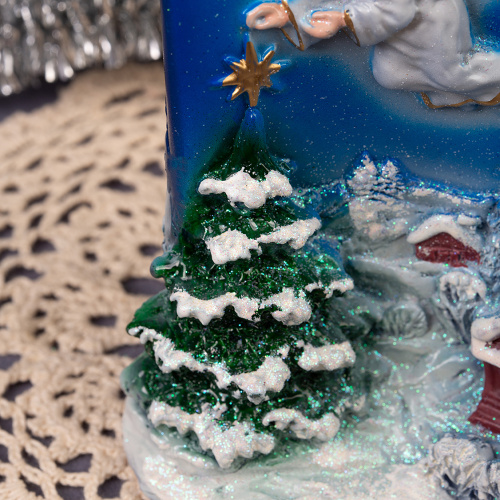Свеча декоративная "Рождественская звезда", высота 16 см фото 4