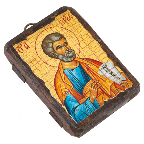 Икона апостола Петра, под старину №2 фото 3