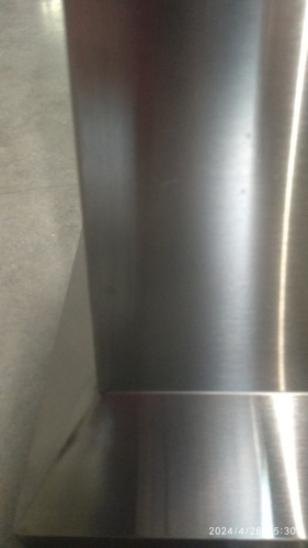 Столбик ограждения металлический, 32х67 см, цвет "под серебро", У-1222 фото 16