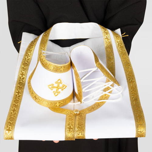 Иерейское облачение греческое белое фото 9