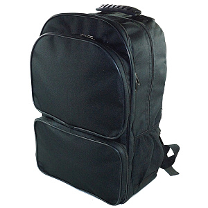 Рюкзак требный черный жесткий из ткани, 33х23х48 см (полиэстер)
