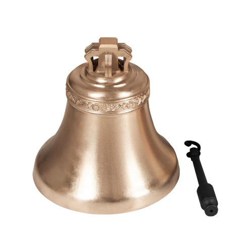 Колокол церковный малый из колокольной бронзы, 38х39 см, вес 33 кг фото 3