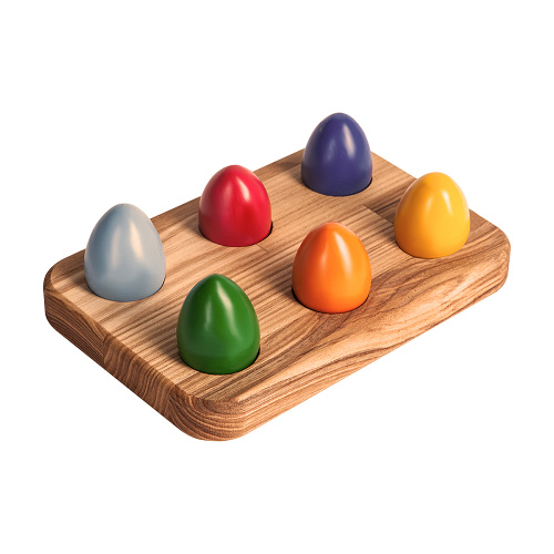 Подставка для яиц, цвет "натуральное дерево", 18х12х2 см фото 4 Подставка для яиц, цвет "натуральное дерево", 18х12х2 см фото 4