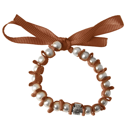 Браслет плетеный "Ленточка", цвет в ассортименте фото 2