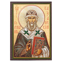 Икона святителя Германа, архиепископа Казанского, МДФ, 6х9 см