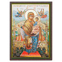 Икона Божией Матери "Домостроительница (Экономисса)", МДФ
