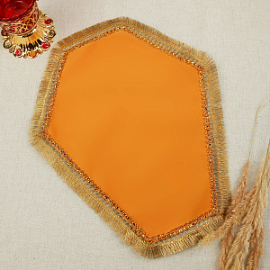 Плат под крест шестигранный, 31х37 см (желтый)