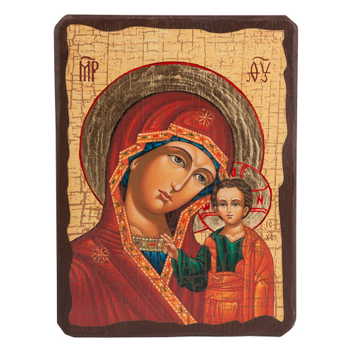 Икона Божией Матери "Казанская", под старину №2 фото 3