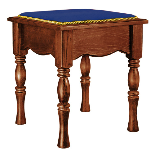 Пуф церковный "Коломенский" тёмный, 42х42х47 см фото 2