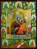 Купить богородица тихвинская, хлебенная, каноническое письмо, сп-2258