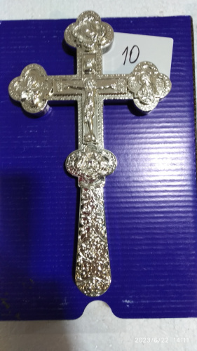 Крест требный латунный, 12x21 см, У-0629 фото 39