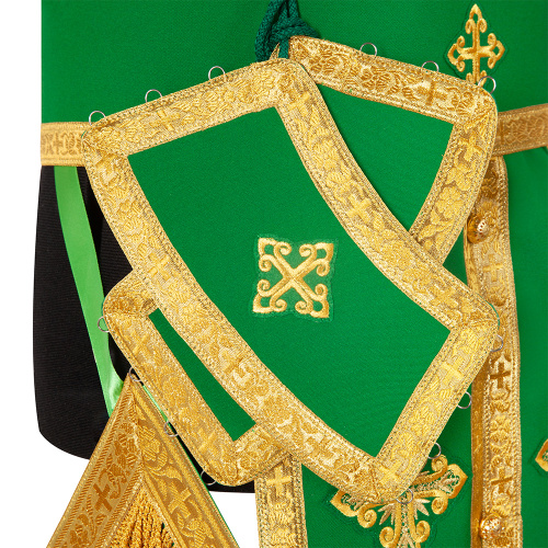 Иерейское облачение греческое зеленое фото 7