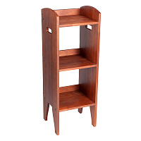 Этажерка "Курская", цвет "кипарис", с полками, 36х32х100 см