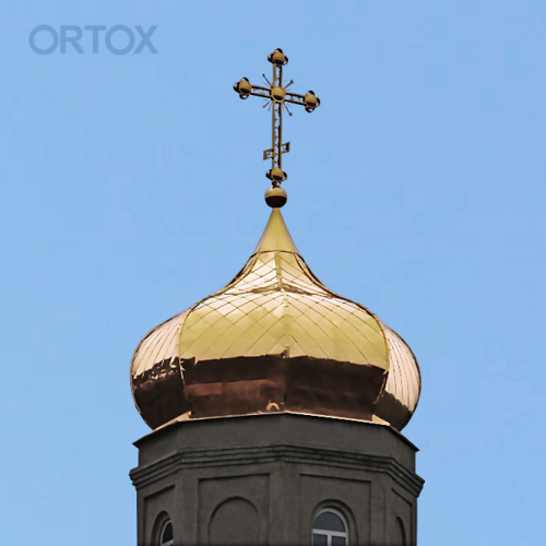 Купол церковный восьмигранный, в шашку фото 3