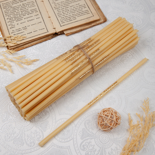 Свечи воскосодержащие "Спаси и Сохрани", белые (50 шт., №30) фото 3 Свечи воскосодержащие "Спаси и Сохрани", белые (50 шт., №30) фото 3