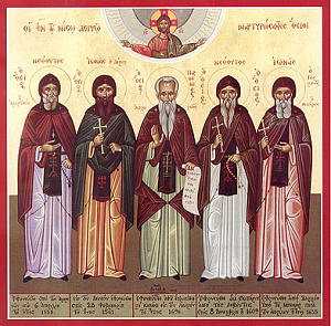 Преподобномученики Неофит, Иона, Неофит, Иона и Парфений Липсийские
